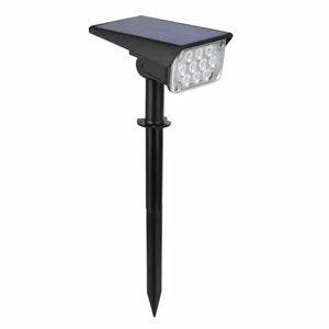 Solarna baštenska LED lampa sa 20 dioda, za zemlju ili zid — Beograd
