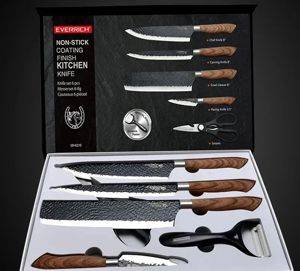 Küchenmesserset mit Schere und Schäler in Geschenkbox, 6-teilig — Beograd