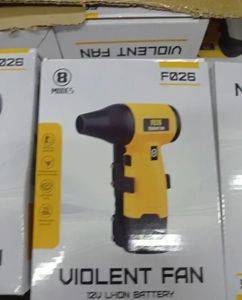 Prenosivi turbo ventilator-duvaljka F026 sa 12 V baterijom, 8 režima — Beograd