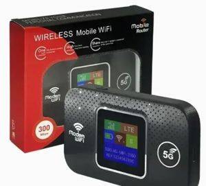 Tragbarer WLAN-Router mit SIM-Karte, bis zu 300 Mbit/s, 3000 mAh — Beograd