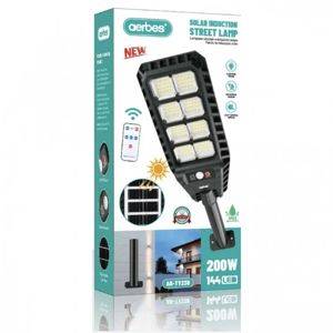 Solarni LED zidni reflektor Aerbes AB-TY238 200 W sa senzorom pokreta — Beograd