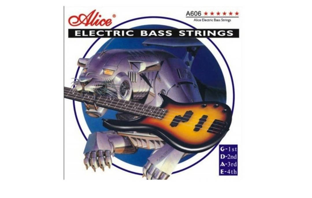 Alice A606 4M bass guitar strings, 45–105