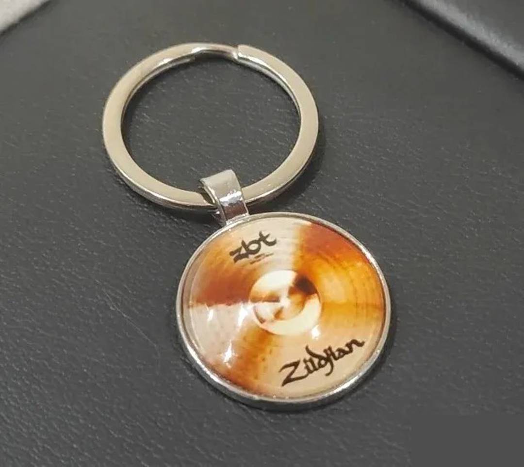 Zildjian cintányér alakú kulcstartó