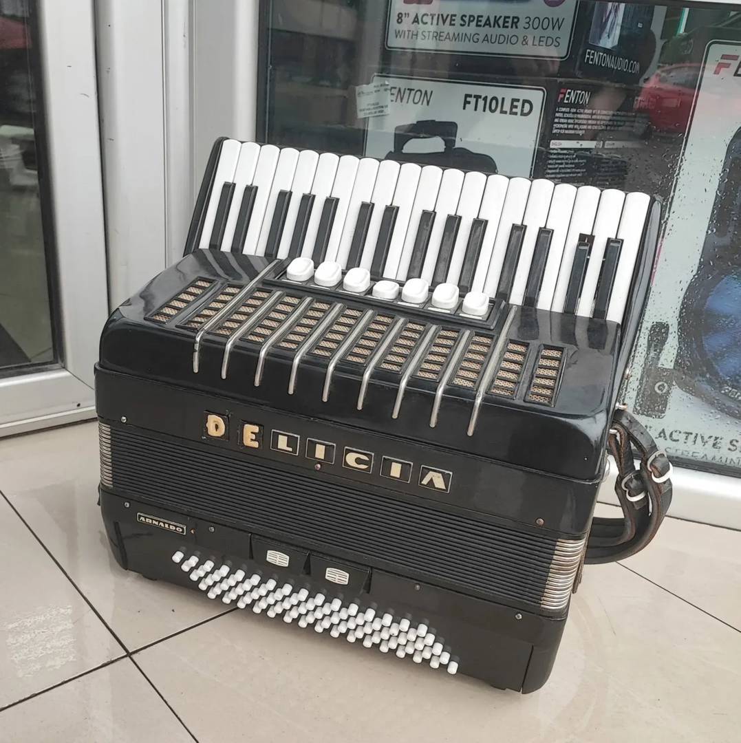 Delicia Arnaldo accordion, 80 bass, 7+2 registers