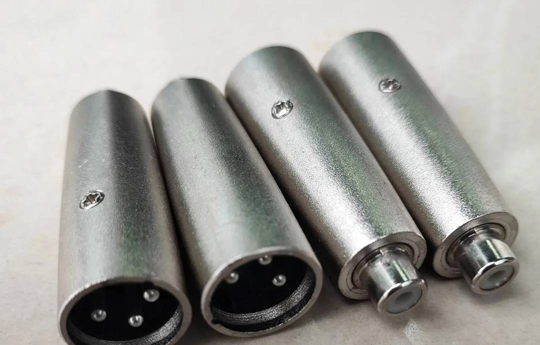 Перехідник XLR тато на RCA (чинч) мама