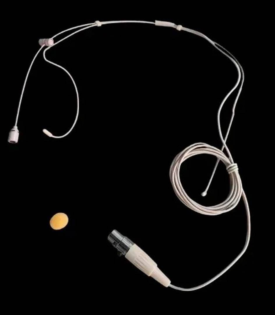 Наголовний мікрофон тілесного кольору, mini XLR 4 контакти (для Shure)