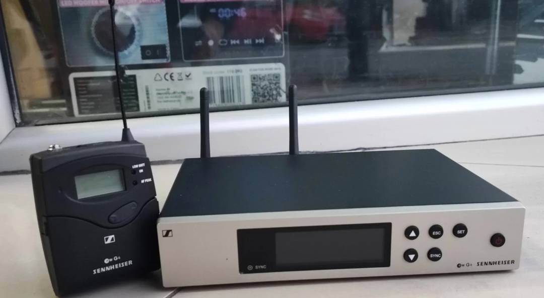 Sennheiser ew 100 G4 безжична система с джобен предавател