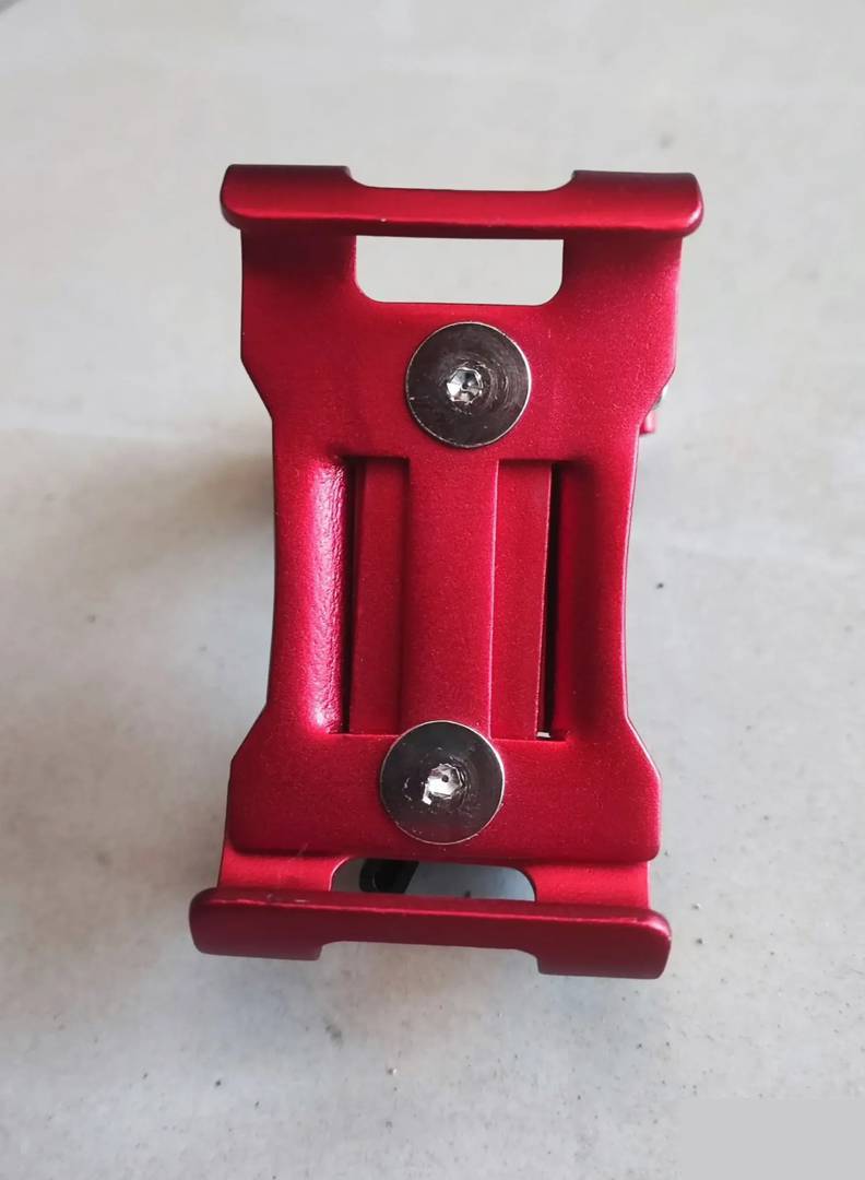 Metallhalterung für Handy und Tablet für Ständer, rot