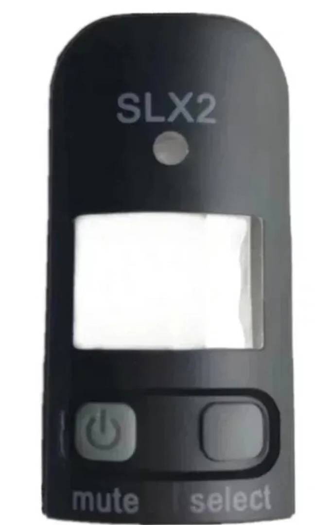 Контролна пластмаса (преден панел) за Shure SLX2 и PGX2