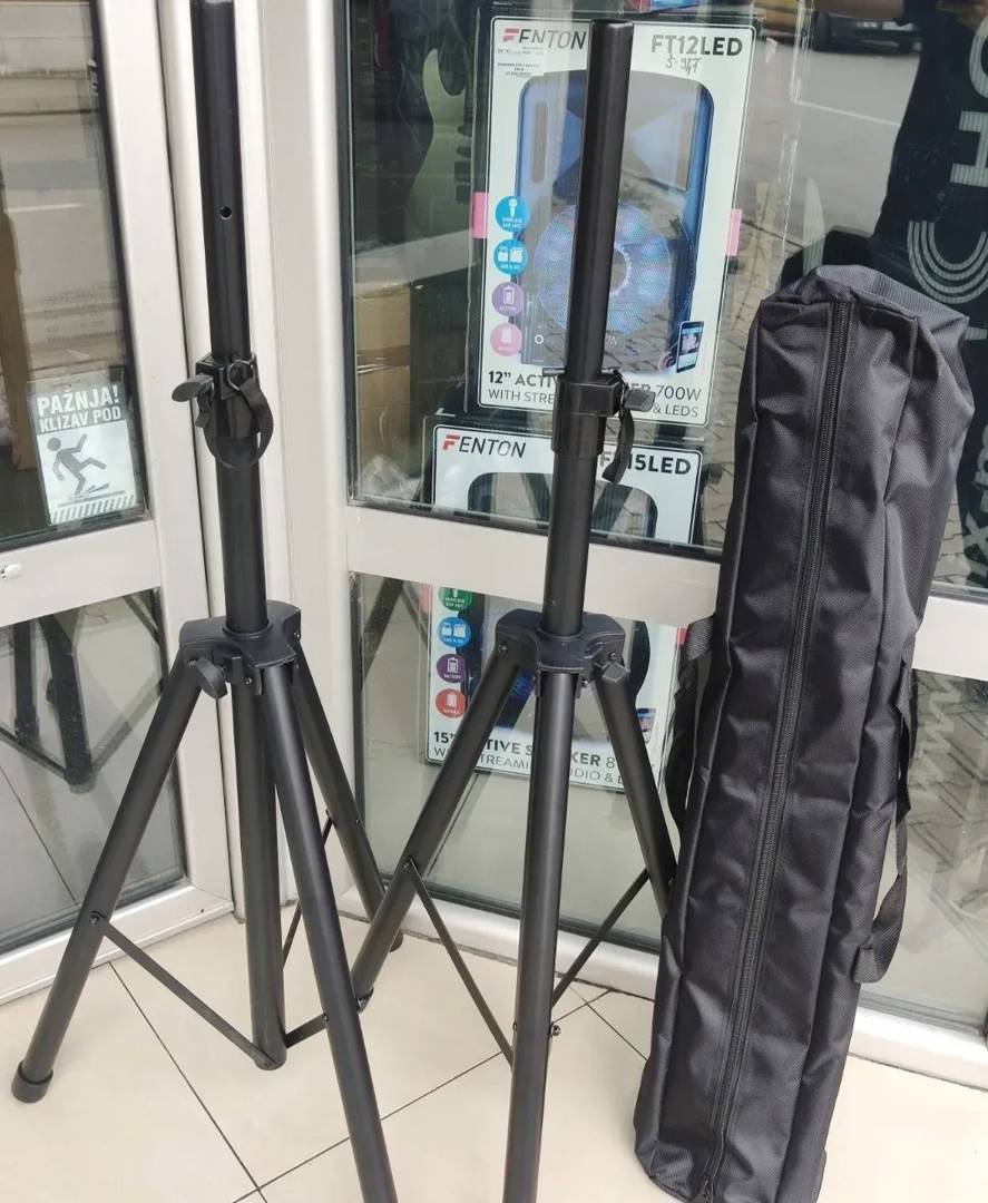 Stative pentru boxe, cu geantă, pereche, capacitate de încărcare de până la 50 kg