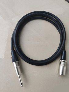 Kabl XLR muški – banana 6,3 mm za miksetu, 1,5 m — Bor