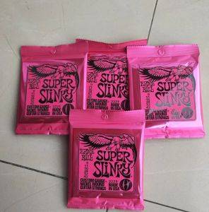 Žice za električnu gitaru Ernie Ball Slinky Nickel Wound, 08–38 / 09–42 / 10–46 — Bor