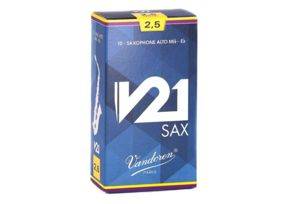 Тръстики за алт саксофон Vandoren V21, сила 2 / 2,5 — Bor