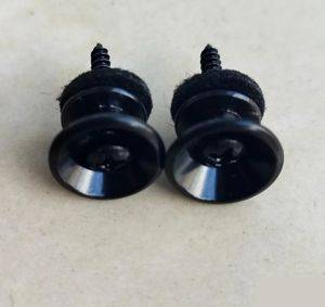 Кнопка для гитарного ремня (strap button), чёрная, серебристая или золотистая — Bor