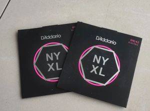 Corzi pentru chitară electrică D'Addario NYXL0942, 09–42 — Bor