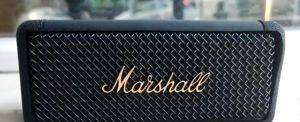 Marshall Emberton tragbarer Bluetooth-Lautsprecher, schwarz — Bor