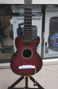 Dečja gitara sa 4 žice, torbom i trzalicom, 55 cm — Bor