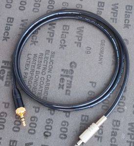 Cablu Sommer stereo cu jack mic de 3,5 mm – jack de 3,5 mm cu filet, 1 m — Bor