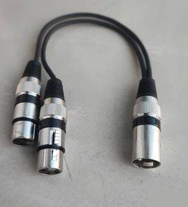 Y kabl spliter 2× XLR ženski na XLR muški — Bor