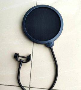 Pop filter sa duplom mrežicom WS-04, prečnik 150 mm — Bor
