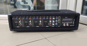 Mischpult mit Verstärker PA100-4CH, 2 × 100 W, Bluetooth und MP3 — Bor