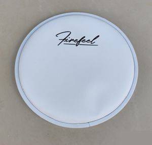 Weiße beschichtete Trommelfell (6", 8") — Bor
