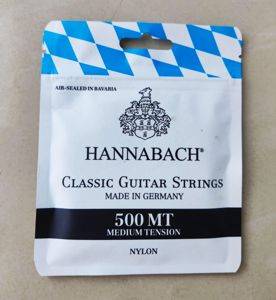 Saiten für klassische Gitarre Hannabach 500MT, mittlere Spannung — Bor