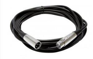 Mikrofonkabel XLR Stecker – Buchse, 10 m — Bor