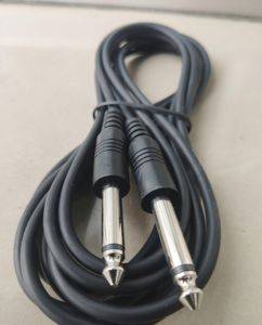 Kabl banana 6,3 mm – banana 6,3 mm, 3 m — Bor
