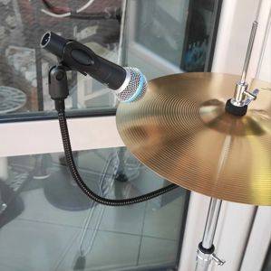 Flexibler, drehbarer Mikrofonhalter für Hi-Hat — Bor