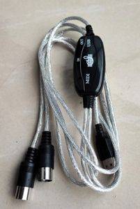 Boston USB-MIDI-Kabel für Keyboard, 2 m — Bor
