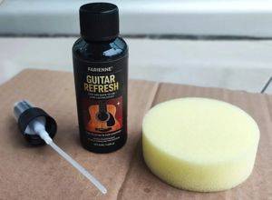 Farienne Guitar Refresh sredstvo za poliranje gitare, 50 ml, sa sunđerom — Bor