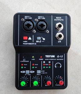 Звукова карта / аудіоінтерфейс Teyun Q-12 з мікшером — Bor