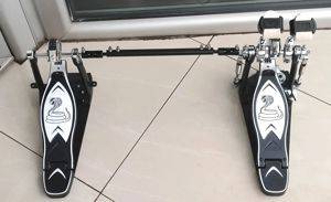 Doppelpedal für Bassdrum Cobra — Bor