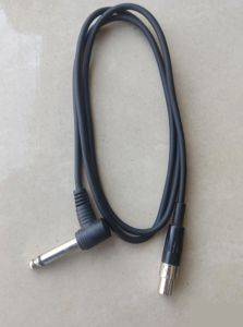 Mini XLR to 6.3 mm jack cable for AKG bodypack transmitter, 1 m — Bor