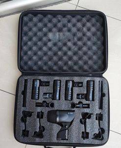 Froket set of 7 drum microphones with case — Bor