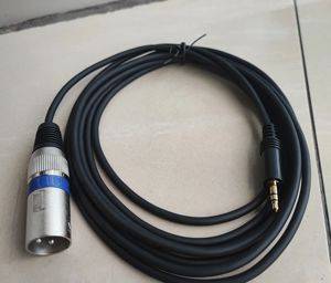 Kabl XLR muški na mini banana 3,5 mm — Bor