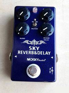 Mosky Sky Reverb & Delay pedala efekta — Bor