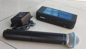 Shure BLX24/Beta 58A bežični sistem, 610–640 MHz — Bor