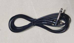 Kabel 6,3-mm-Klinke auf 6,3-mm-Klinke, gewinkelt, 2,5 m — Bor