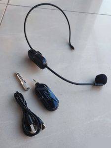 Bežični pilot mikrofon 2.4 GHz sa prijemnikom i adapterom — Bor