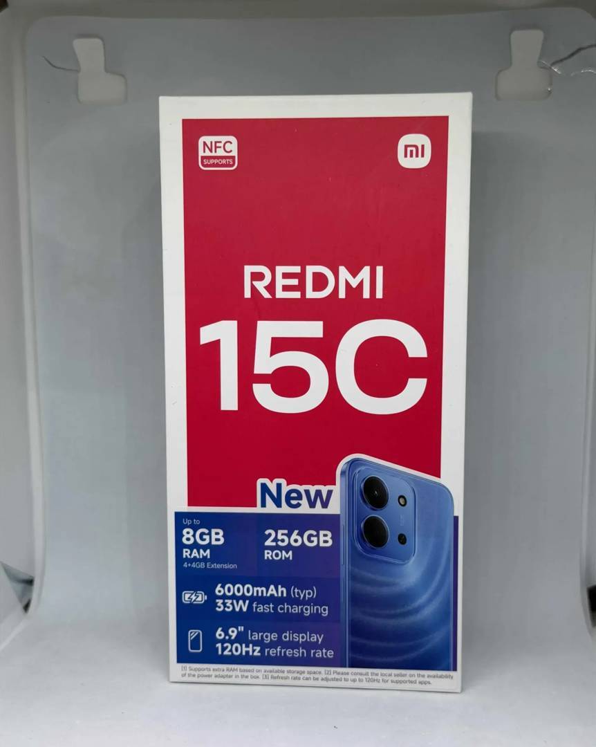 Xiaomi Redmi 15C 4/256 GB Midnight Black, nou, sigilat, garanție