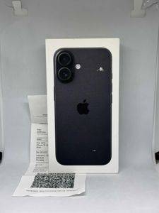 iPhone 16 128 GB Black, nou, sigilat, garanție 24 luni — Šabac