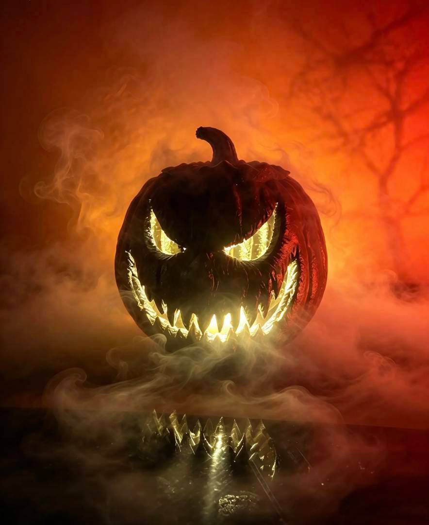 Halloweenes dekorációk