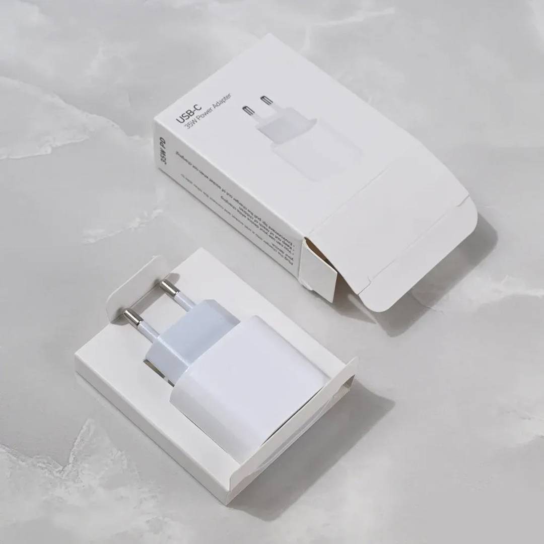 Kućni punjač EiMa GaN 35W PD, 1x USB-C, beli