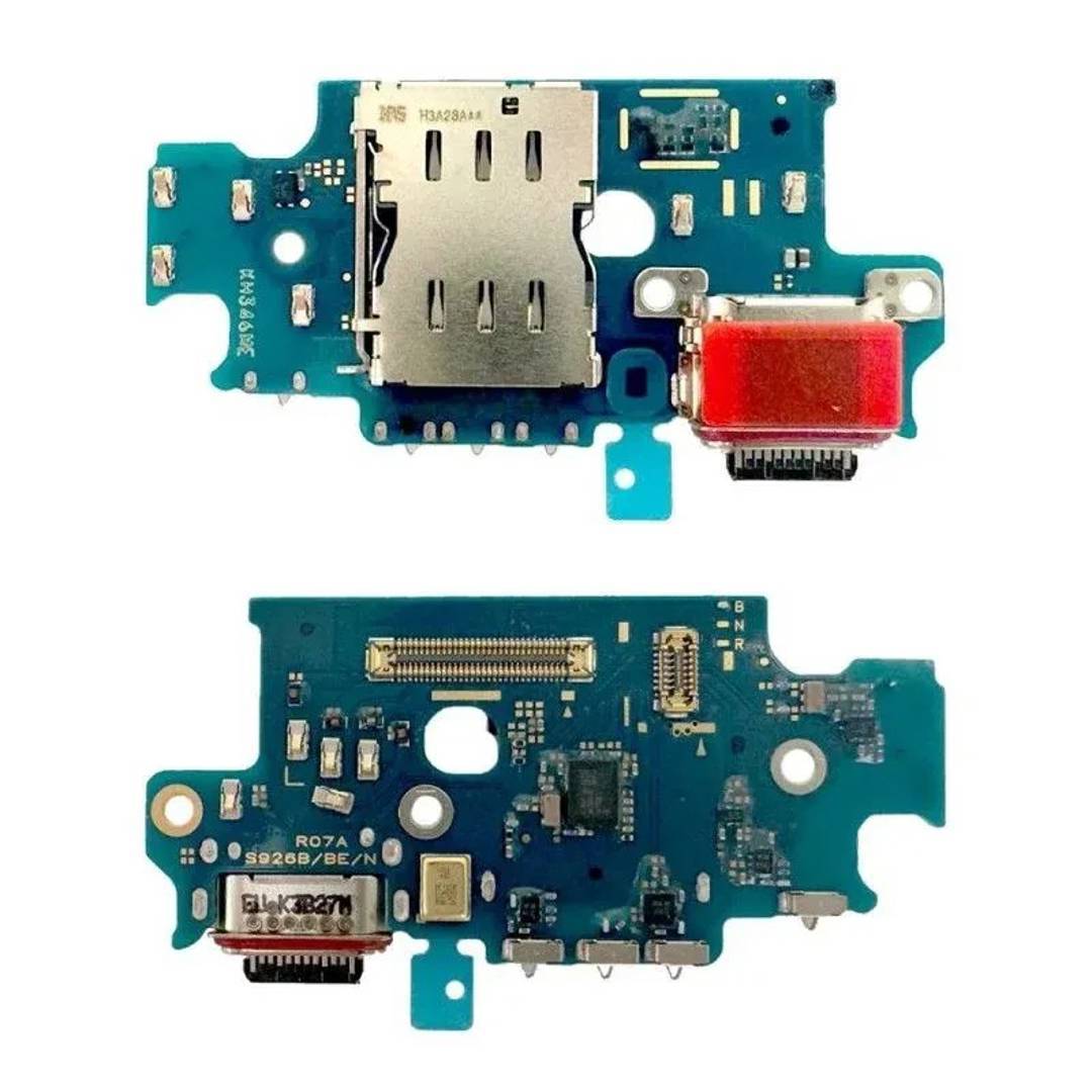 Разъём зарядки с платой для Samsung Galaxy S24+ (S926B)