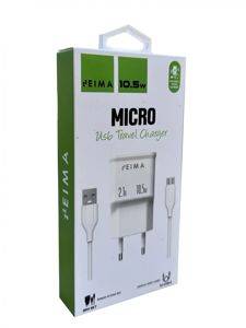 Сетевое зарядное устройство EiMa EM-70 2.1A 10.5W с кабелем Micro USB — Kruševac