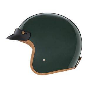 Helm NOX Jet N243 Vintage, glänzend grün — neu — Niš