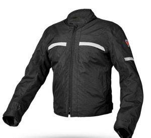 Motorradjacke Ispido schwarz, mit Protektoren und herausnehmbarem Futter — neu — Niš