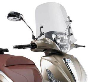 Прозрачен визьор Kappa 357AK за Piaggio Beverly 125–350 (2010–2020) — нов — Niš